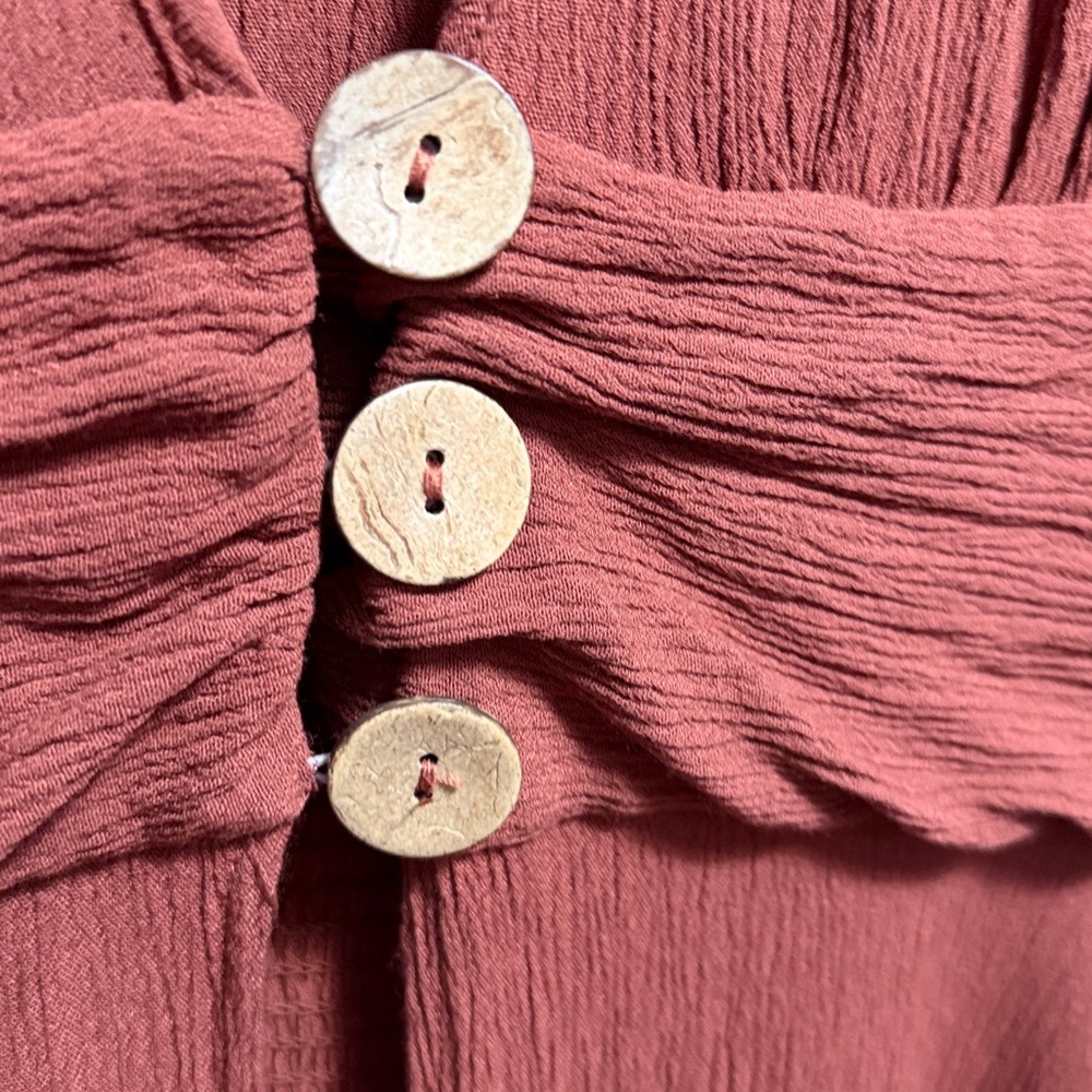 Vintage HAUTE PROJECT LOS ANGELES COVER-UP SIZE MEDIUM 💯 Rayon - Picture 4 of 10